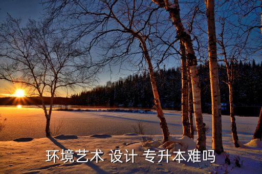 設計專升本的課程多嗎,環(huán)境藝術設計專業(yè)本科學生專升本不難