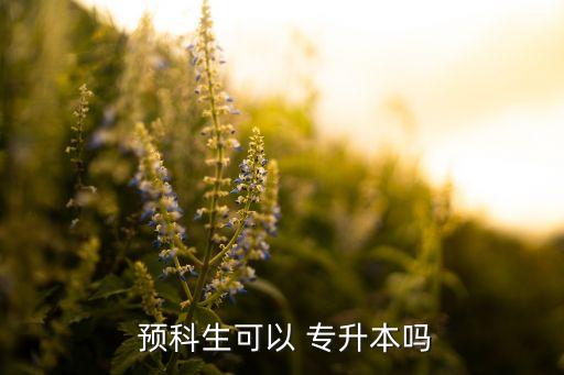 預(yù)科跟專升本區(qū)別,大專預(yù)科生可以專升本、預(yù)科學(xué)生獲大專文憑