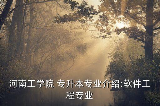 軟件測(cè)試專升本,海南科技職業(yè)學(xué)院專升本軟件工程技術(shù)概論