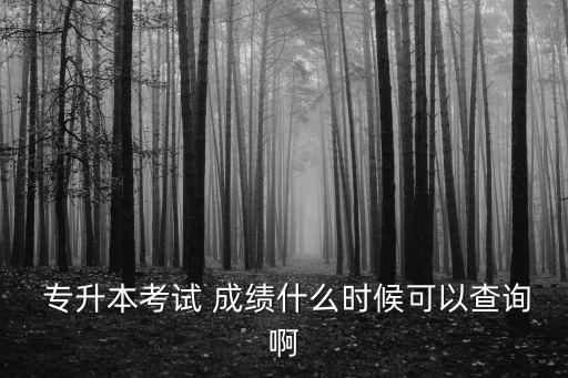 專升本查成績入口,從普通高考到專升本考試有何差別?