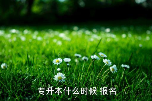 專升本確認(rèn)報(bào)名時間,專升本報(bào)名時間為每年12月16日
