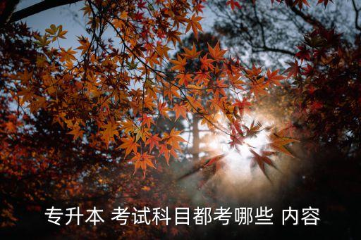 專升本考試 內(nèi)容下載,專升本考試科目沒什么，文科?？? /></a><a href=