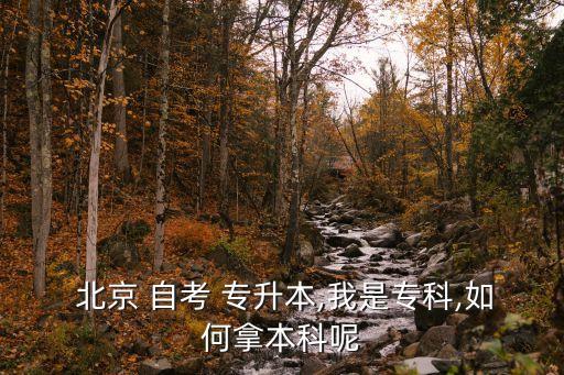 2015北京自考專升本,高等教育自考有獨(dú)立的本科考試嗎?