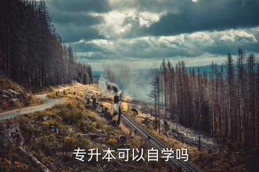  專升本可以自學(xué)嗎