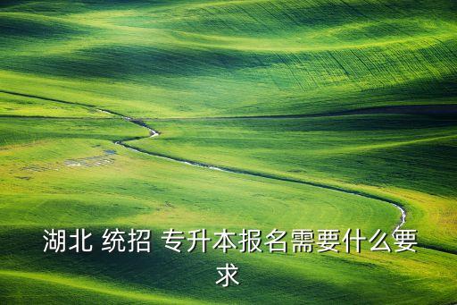 湖北統(tǒng)招專升本,湖北統(tǒng)招專升本報名須知如何填報?