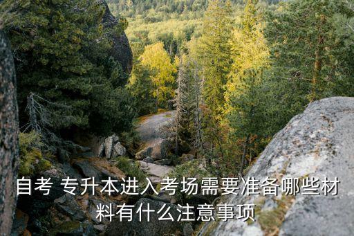 專升本需要帶什么東西,報考特殊專業(yè)需要提前準備好相關(guān)證明