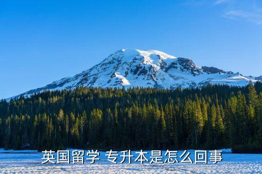英國專升本申請步驟,專升本和碩士預(yù)科課程之別