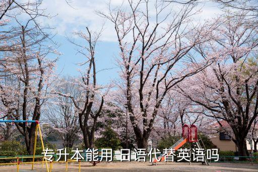  專升本能用 日語(yǔ)代替英語(yǔ)嗎