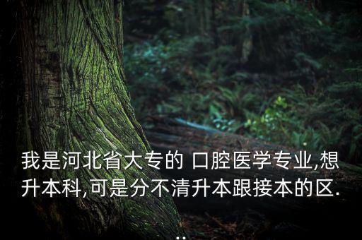 石家莊能不能專升本口腔,口腔醫(yī)學(xué)專業(yè)能不能專升本