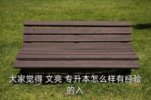 大家覺得 文亮 專升本怎么樣有經(jīng)驗(yàn)的入