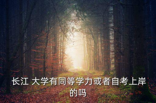 長江大學專升本 難不難