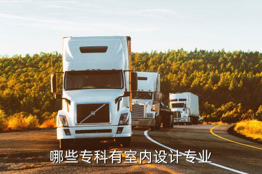 哪些?？朴惺覂?nèi)設(shè)計(jì)專業(yè)