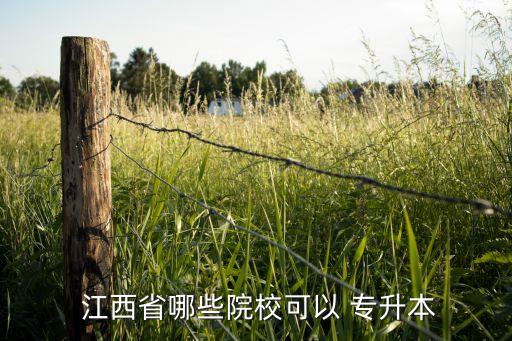  江西省哪些院?？梢?專升本