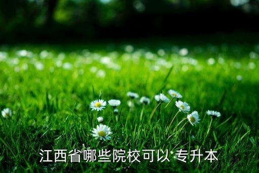 江西省哪些院?？梢?專升本