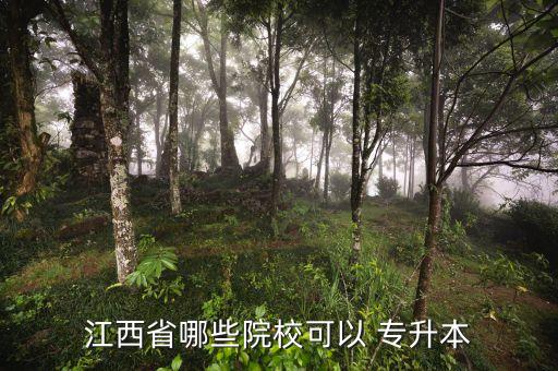 江西省哪些院?？梢?專(zhuān)升本