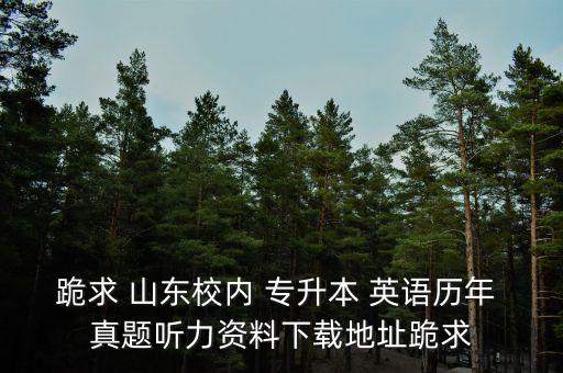 山東專(zhuān)升本15年英語(yǔ)真題及答案