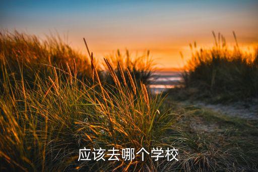 應該去哪個學校