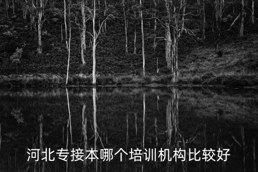 河北專接本哪個培訓機構(gòu)比較好