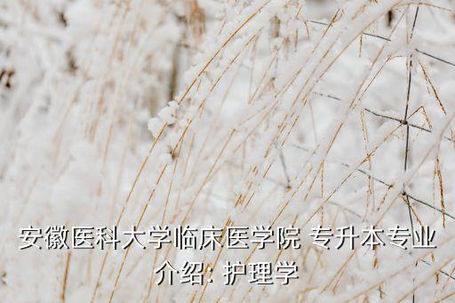 安醫(yī)大護理專升本題型,溫醫(yī)大函授專升本護理有用嗎