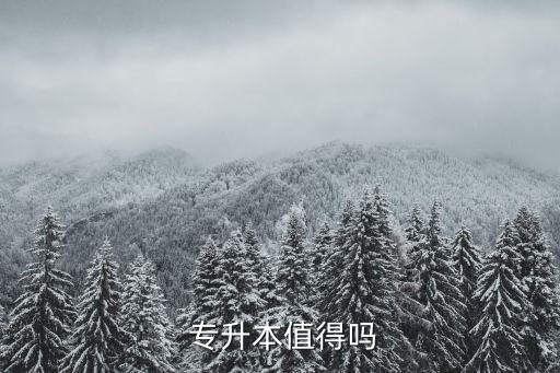  專(zhuān)升本值得嗎