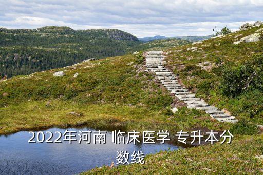 2022年河南 臨床醫(yī)學 專升本分數(shù)線