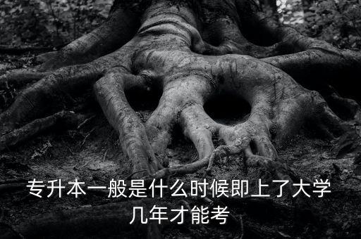 ?？谱x幾年才能專升本