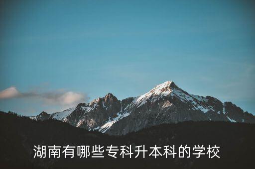 湖南有哪些?？粕究频膶W(xué)校