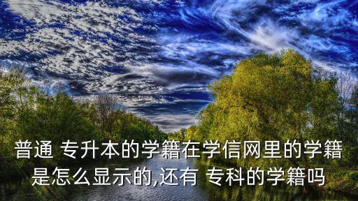 專升本后專科還在嗎,統(tǒng)招專升本后?？茖W(xué)歷還在嗎
