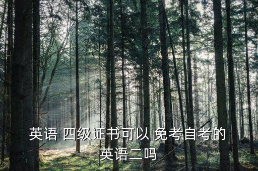 過(guò)了英語(yǔ)四級(jí)專升本可以免考英語(yǔ)嗎,有英語(yǔ)四級(jí)證書可以免考專升本英語(yǔ)嗎