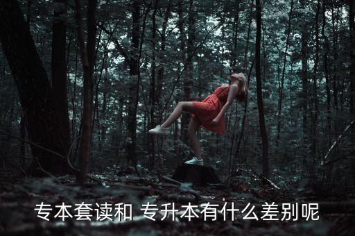 專(zhuān)本套讀和 專(zhuān)升本有什么差別呢