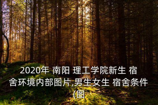 2020年 南陽 理工學院新生 宿舍環(huán)境內(nèi)部圖片,男生女生 宿舍條件(圖