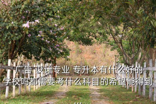 2016廣告設計專升本,廣告設計與制作專升本考試科目