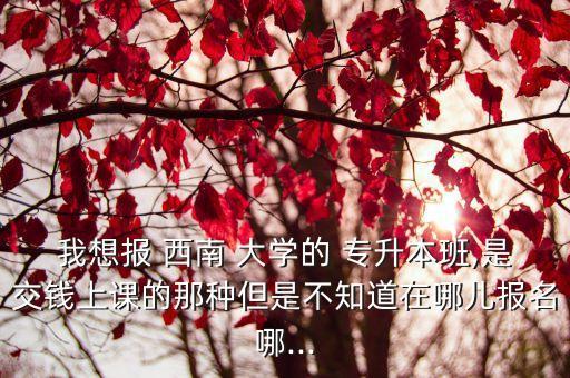 西南大學(xué)2016年專升本,重慶西南大學(xué)專升本