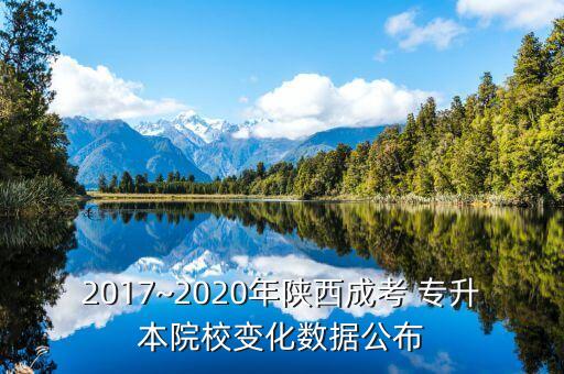 2017~2020年陜西成考 專(zhuān)升本院校變化數(shù)據(jù)公布