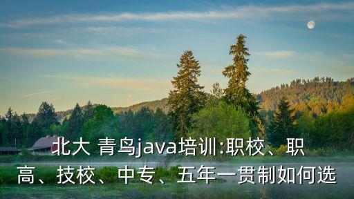 長(zhǎng)沙北大青鳥(niǎo)招專(zhuān)升本嗎