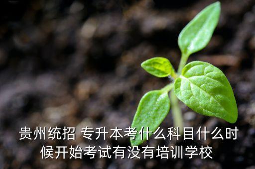  貴州統(tǒng)招 專升本考什么科目什么時候開始考試有沒有培訓(xùn)學(xué)校