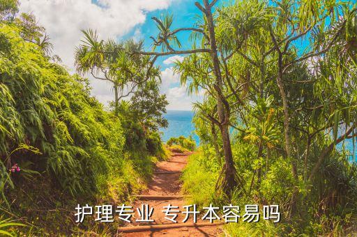 護(hù)理專業(yè) 專升本容易嗎