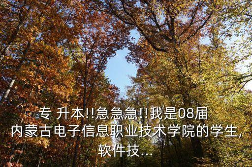 內(nèi)蒙古電大專升本,電大專升本什么時候報名時間