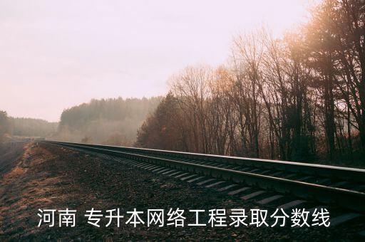  河南 專升本網(wǎng)絡(luò)工程錄取分?jǐn)?shù)線