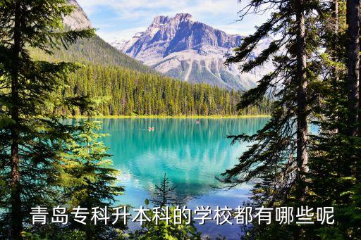  青島專(zhuān)科升本科的學(xué)校都有哪些呢