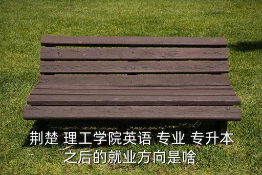  荊楚 理工學(xué)院英語(yǔ) 專(zhuān)業(yè) 專(zhuān)升本之后的就業(yè)方向是啥