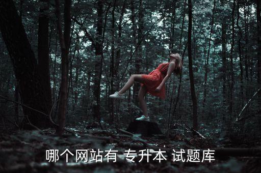哪個(gè)網(wǎng)站有 專升本 試題庫(kù)
