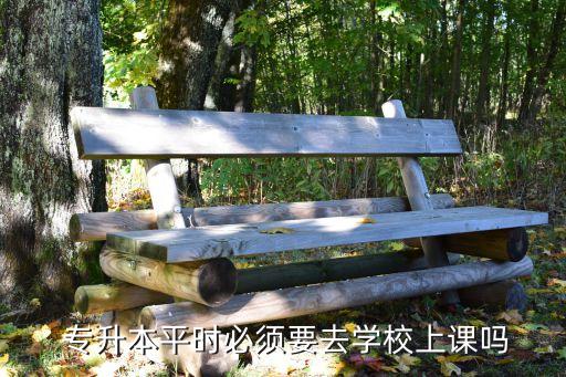  專升本平時(shí)必須要去學(xué)校上課嗎