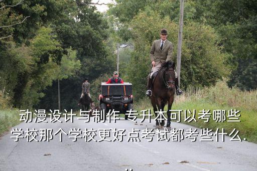 動漫專業(yè)專升本報考,動漫制作專升本可以報考什么學(xué)校