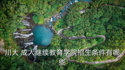 四川大學成人專升本專業(yè)